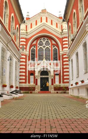 Détail architectural de la synagogue à Brasov, Roumanie Banque D'Images