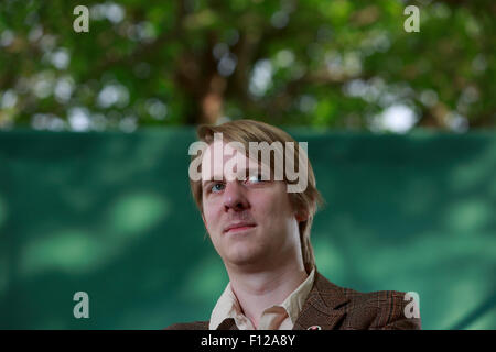 Édimbourg. UK. 25 août. Edinburgh International Book Festival. Jour 11 Edinburgh International Book Festival a lieu à Charlotte Square Gardens. Owen imagée Hatherley. Pako Mera/Alamy Live News Banque D'Images