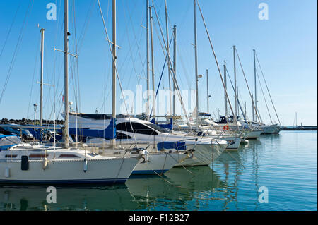 Le Cap d'Agde, Hérault marina, Languedoc Roussillon, France Banque D'Images