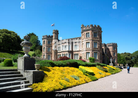 Mount Edgcumbe house, Cornwall, UK Banque D'Images