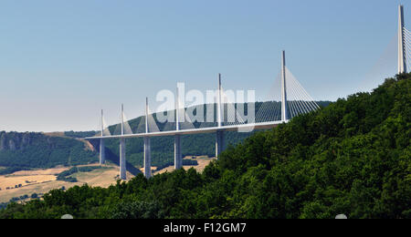 Viaduc de Millau Banque D'Images