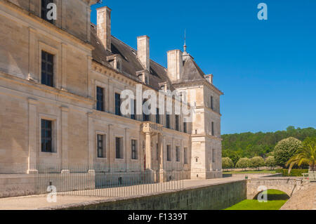 Château du xvie siècle à Ancy-le-Franc, Yonne, France. Banque D'Images