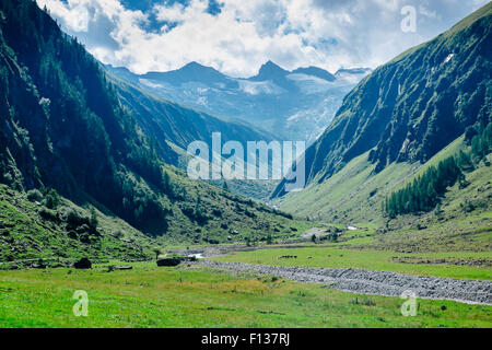 Habachtal, Hohe Tauern, Parc National du Haut Tauern, Autriche Banque D'Images