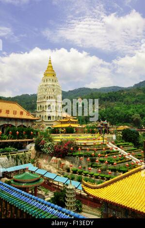 Temple de Kek Lok Si, George Town, Penang, Malaisie Banque D'Images