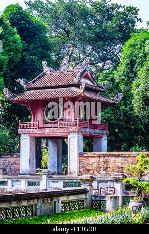 Temple du Vietnam à Hanoi, Vietnam Banque D'Images