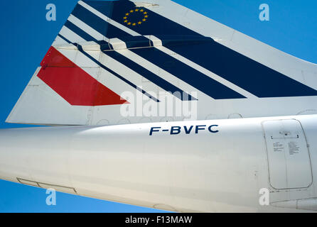 Concorde Air France F-BVFC à Aeroscopia, Blagnac Banque D'Images