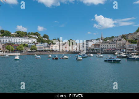 Port de Torquay Devon, Angleterre Banque D'Images