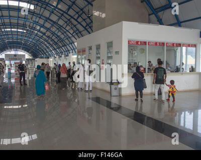 La nouvelle gare Palmerah à Jakarta, Indonésie Banque D'Images