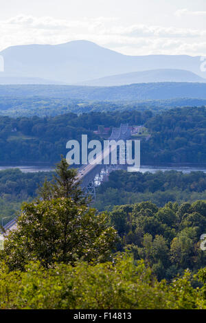 Rip Van Winkle, le pont sur la rivière Hudson Hudson, NY et de liaison, Catskill NY Banque D'Images