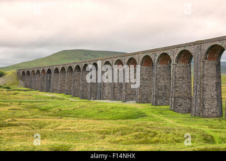 Célèbre Viaduc Ribblehead dans le Yorkshire Dales National Park Banque D'Images