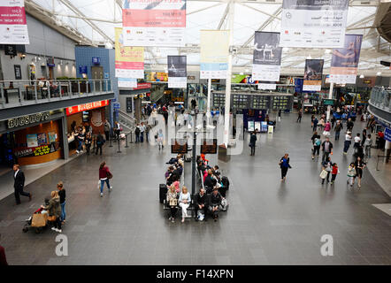Hall de la gare de train Piccadilly Manchester UK Banque D'Images