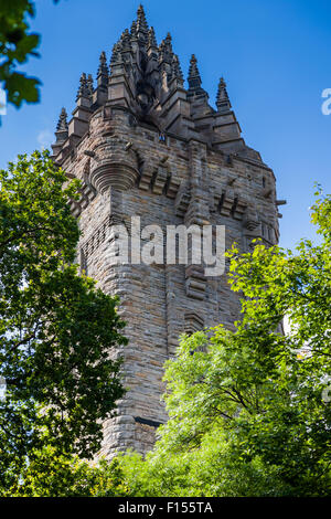 Le Monument William Wallace à Stirling, Écosse, Royaume-Uni, Perthishire Banque D'Images