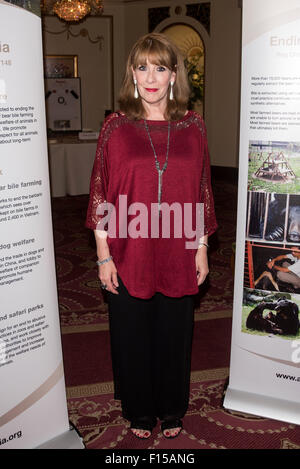 Photo Appel à Downton Abbey acteurs soutenant la charité nuit à l'aide d'Plaisterers Hall à Animals Asia comprend : Phyllis Logan Où : London, Royaume-Uni Quand : 26 Juin 2015 Banque D'Images