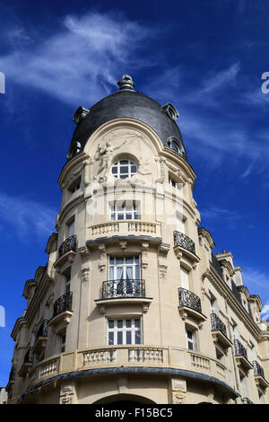 Rue commerçante de Vannes, Rue Emile Burgault, Vannes, Morbihan, Bretagne, France Banque D'Images