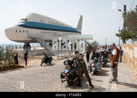 Groupe de propriétaires de Harley Davidson au Liban Banque D'Images