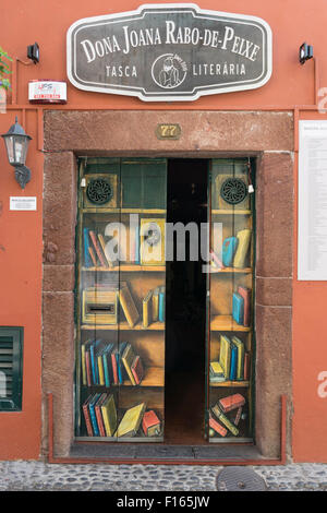 Funchal, Madère l'Art de porte Banque D'Images