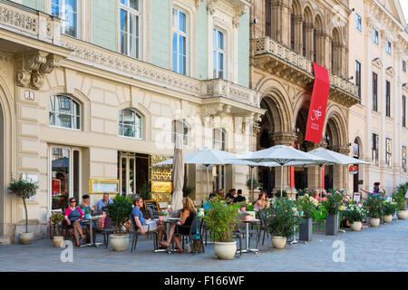 Restaurant à Vienne Banque D'Images