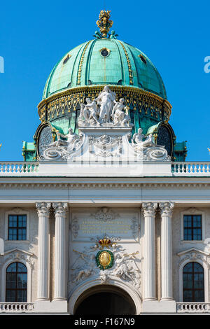 Hofburg de Vienne, Kohlmarkt et Banque D'Images