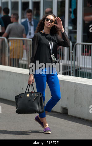 FIA Formula E London ePrix tenue à Battersea Park comprend : Lilly Becker Où : London, Royaume-Uni Quand : 27 Oct 2015 Banque D'Images