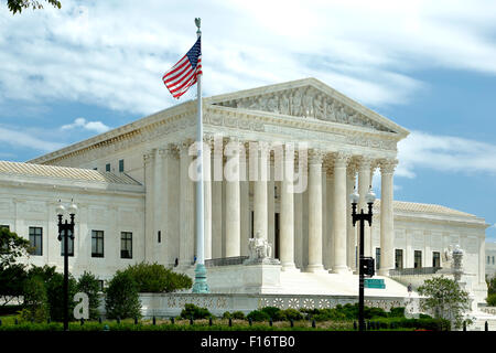 Cour suprême des États-Unis, Washington, District de Columbia USA Banque D'Images