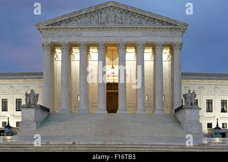 Cour suprême des États-Unis, Washington, District de Columbia USA Banque D'Images