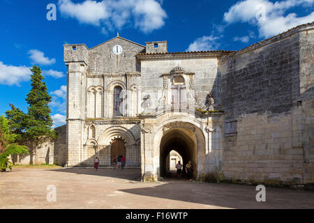 L'Abbaye de Bassac, Rhône Alpes, sud ouest France Banque D'Images