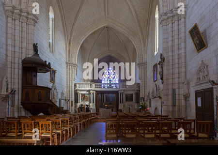 L'Abbaye de Bassac, Rhône Alpes, sud ouest France Banque D'Images