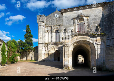 L'Abbaye de Bassac, Rhône Alpes, sud ouest France Banque D'Images