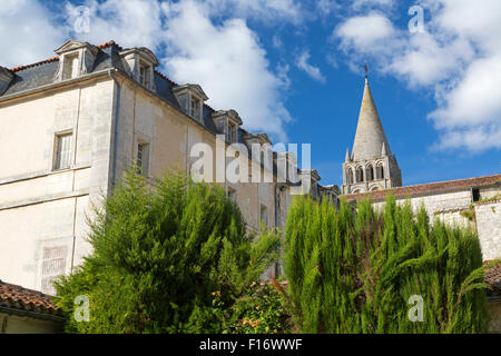 L'Abbaye de Bassac, Rhône Alpes, sud ouest France Banque D'Images