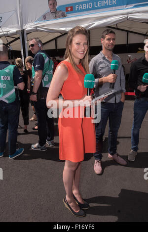 FIA Formula E London ePrix tenue à Battersea Park comprend : Jennie Gow où : London, Royaume-Uni Quand : 27 Oct 2015 Banque D'Images