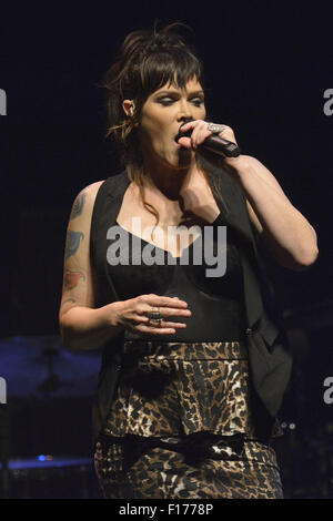 Beth Hart en prestation au Danforth Music Hall à Toronto avec : Beth Hart Où : Toronto, Canada Quand : 27 Juin 2015 Banque D'Images