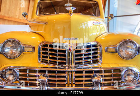 1947 Lincoln à l'affiche au Musée de l'automobile américaine, Tacoma, Washington. 8 juillet, 2012 Banque D'Images