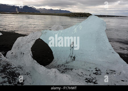 Formations de glace naturelle de l'Islande Islande collection Banque D'Images