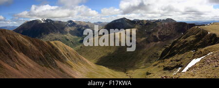 Le Ben Nevis de Mullach nan Coirean. Banque D'Images