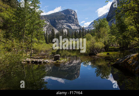 Mirror Lake, Yosemite National Park, California, USA Banque D'Images