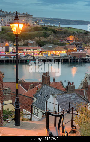 Whitby, dans le Yorkshire du nord Banque D'Images