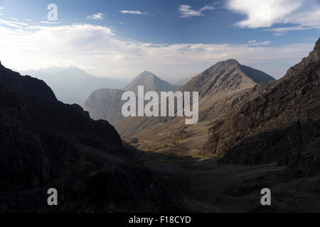 Les Cuillin, Isle of Skye, Scotland, UK Banque D'Images