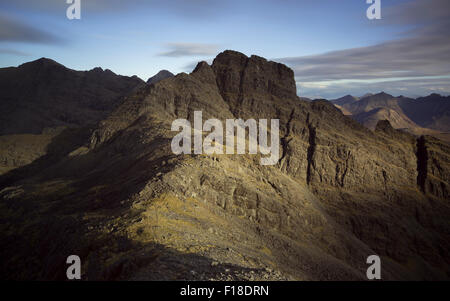 Nan Druim Bidean Ramh, Cuillin, Isle of Skye, Scotland, UK Banque D'Images