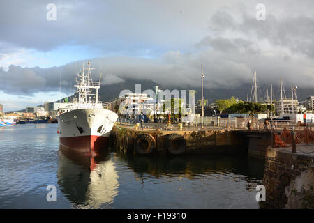 Victoria et Albert Waterfront à Cape Town Banque D'Images