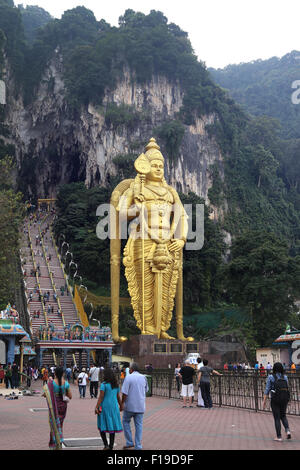 Sanctuaire hindou Batu Caves Banque D'Images