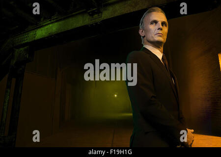 La souche est une horreur série télévisée américaine qui a été créée le FX le 13 juillet 2014. Il a été créé par Guillermo del Toro et Chuck Hogan, basé sur leur nouvelle trilogie du même nom. Cette photo est pour un usage éditorial uniquement et est l'auteur de la société film et/ou le photographe attribué par le film ou la société de production et ne peut être reproduite que par des publications dans le cadre de la promotion du film ci-dessus. Un crédit obligatoire pour l'entreprise de film est nécessaire. Le photographe devrait également être portés lorsqu'il est connu. Banque D'Images