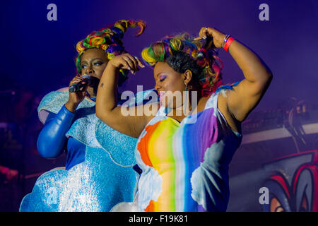 Portsmouth, Royaume-Uni. Août 29, 2015. Tryo au Festival victorieux Portsmouth 290815 Crédit : James Houlbrook/Alamy Live News Banque D'Images