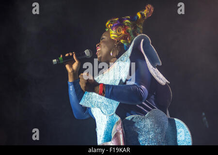 Portsmouth, Royaume-Uni. Août 29, 2015. Tryo au Festival victorieux Portsmouth 290815 Crédit : James Houlbrook/Alamy Live News Banque D'Images