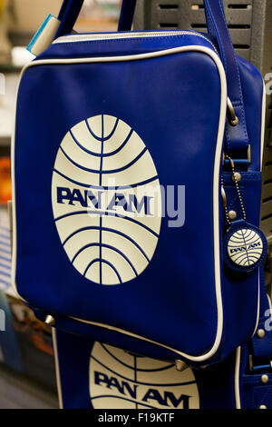 Pan Am Vintage sac cabine - USA Banque D'Images