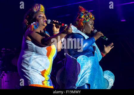 Portsmouth, Royaume-Uni. Août 29, 2015. Tryo au Festival victorieux Portsmouth 290815 Crédit : James Houlbrook/Alamy Live News Banque D'Images