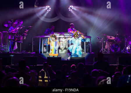 Portsmouth, Royaume-Uni. Août 29, 2015. Tryo au Festival victorieux Portsmouth 290815 Crédit : James Houlbrook/Alamy Live News Banque D'Images