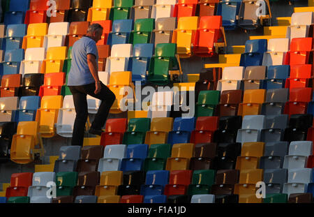 Udine, Italie. Août 30, 2015. L'Udinese lors de la Serie A italienne match de football entre l'Udinese Calcio v Palerme le 30 août 2015, au stade du Frioul à Udine, Italie. Credit : Andrea Spinelli/Alamy Live News Banque D'Images