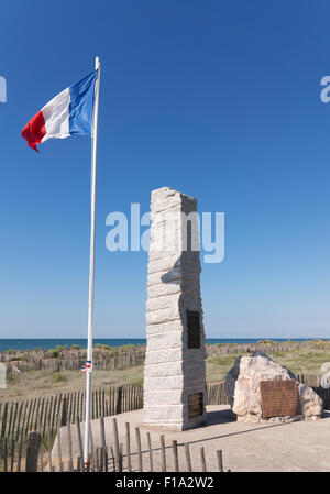 War Memorial, Carnon, Mauguio, Hérault, Languedoc-Roussillon, France, Europe. Banque D'Images