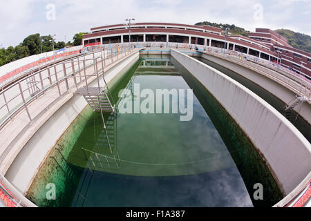 L'usine de traitement de l'eau Banque D'Images