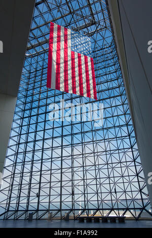 John F Kennedy Presidential Library and museum Banque D'Images